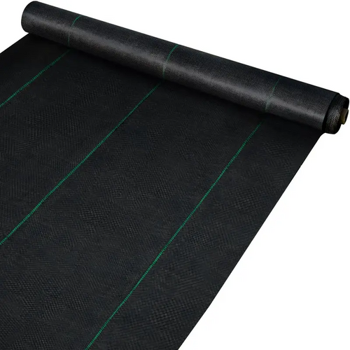 Heavy Duty Woven Weed Barrier Fabric, 6.5FT x 300FT Landscape Fabric Roll, 1800 Sq Ft Ground Cover for Gardens, Flower Beds and Outdoor Landscaping