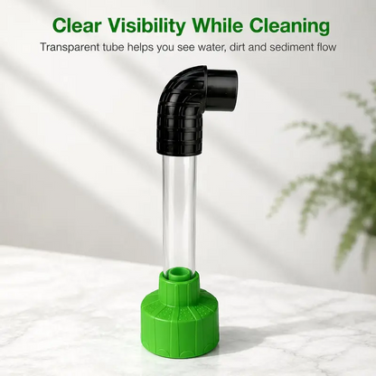 Universal AC Condensate Drain Cleaner Adapter, Wet/Dry Vacuum Attachment for HVAC Drain Pipes, Clear PVC Clog Removal Tool for Fast Drain Cleaning